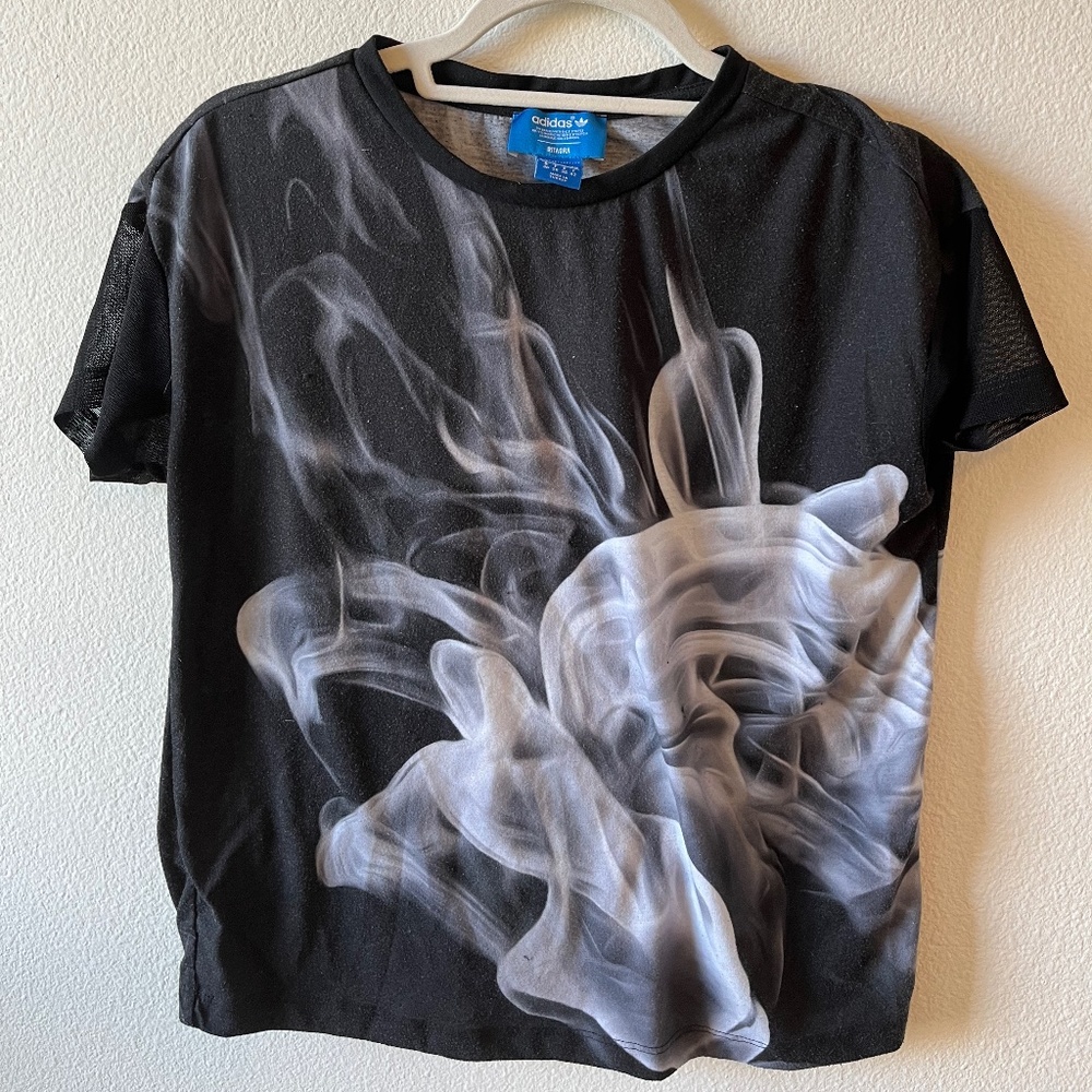 ADIDAS X RITA ORA Workout Top Size Small